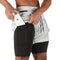 Shorts de Entrenamiento Doble Capa para Correr