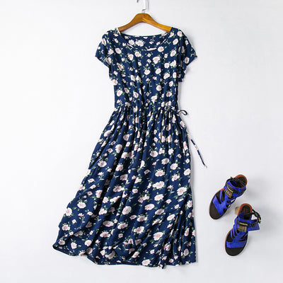 Vestido de Algodón y Seda - Image 4