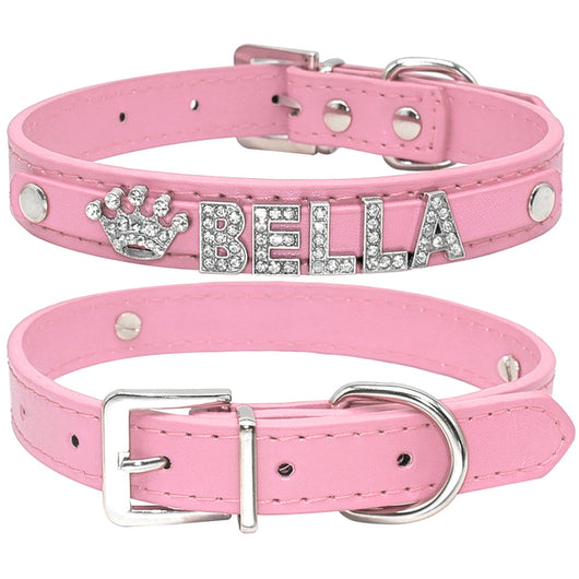 Collar Personalizado para Perros Pequeños con Strass Brillante - Image 27