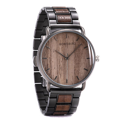 Reloj de Madera para Hombre - Diseño Artístico y Casual - Image 7