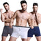 Pantalones Boxer de Cintura Media con Detalle Arrow en Color Sólido