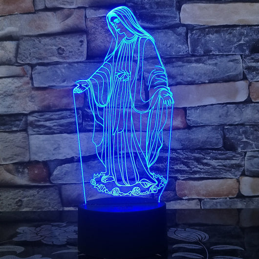Lámpara LED 3D Táctil USB para Niños - Luz Nocturna Infantil - Image 5