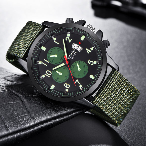 Reloj Deportivo Militar para Hombre con Banda Nylon