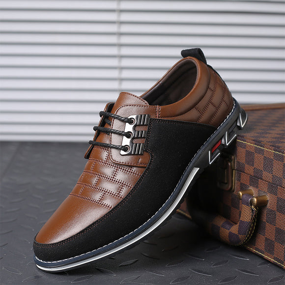 Zapatos de Cordones Estilo Británico para Hombre