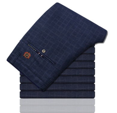 Pantalones Casuales de Algodón y Lino para Hombre - Corte Slim Recto - Image 3