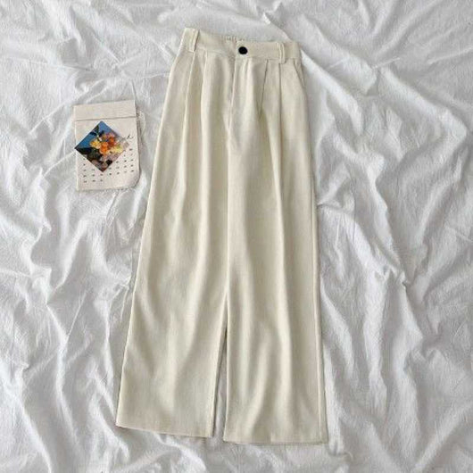 Pantalón Palazzo Blanco de Cintura Alta con Caída Elegante - Image 6