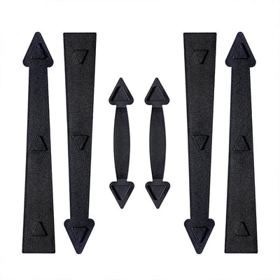 Bisagras y Manijas Magnéticas para Puertas de Garaje - Kit Herrajes Estilo Casa de Carruajes - Image 9