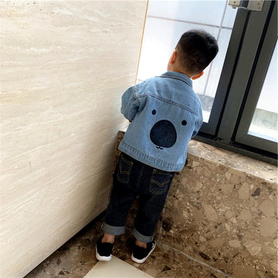 Chaqueta de Mezclilla con Diseño de Osito para Niño - Image 27