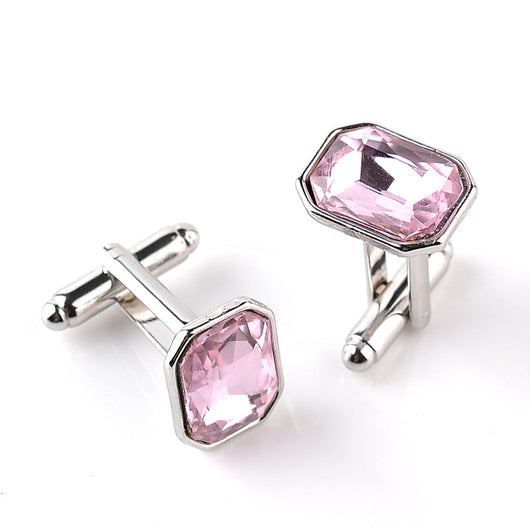 Accesorios de Camisa Diamante de Cristal Multicolor - Estilo Sofisticado - Image 9