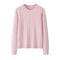 Women's Fitted Cashmere Sweater - Elegance and Comfort