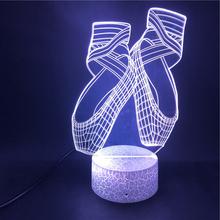 Lámpara LED 3D Bailarina con Control Remoto Inteligente y Colores Ajustables - Image 3