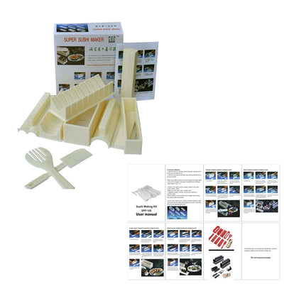 Kit Completo para Hacer Sushi en Casa - 5 Moldes Plásticos de Calidad - Image 10