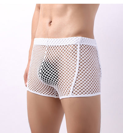 Bóxers de Malla Transpirable para Hombre - Diseño Fishnet Moderno - Image 20