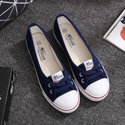 Zapatos de Lona Cómodos para Mujer con Suela Plana y Transpirabilidad - Image 4