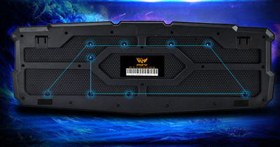 Teclado Mecánico M200 Retroiluminado Tricolor Warframe - Image 4