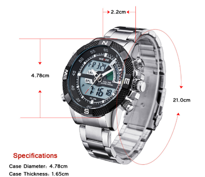 Reloj Despertador LCD Multifuncional con Luz Nocturna y Resistencia al Agua - Image 4