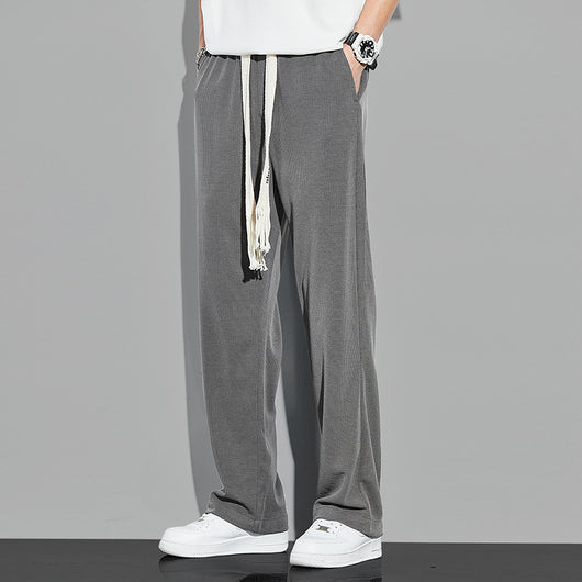 Pantalones Deportivos Anchos de Corte Japonés - Comodidad Versátil