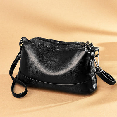 Bolso Bandolera de Cuero Genuino para Mujer - Diseño Monocapa Elegante - Image 12