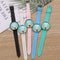 Reloj de Gato Blanco de Silicona para Mujer