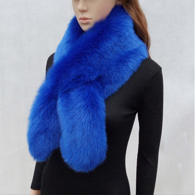 Estola de Piel Sintética Zorro y Conejo - Cuello Elegante - Image 18