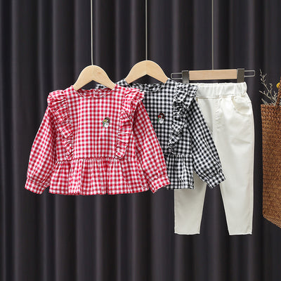 Ropa de Otoño Coreana para Bebé Niña de 1 Año - Estilo Internacional - Image 4