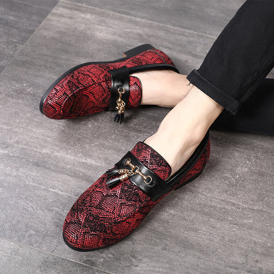 Zapatos de Cuero con Flecos para Hombre - Image 2