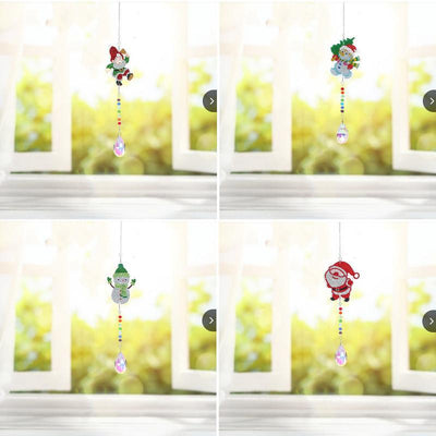 Campana de Viento Diamante con Mariposas y Libélulas para Ventana - Image 19