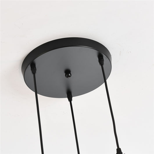 Lámpara Colgante Vintage Industrial de Tres Cabezales para Barra y Tienda - Image 14
