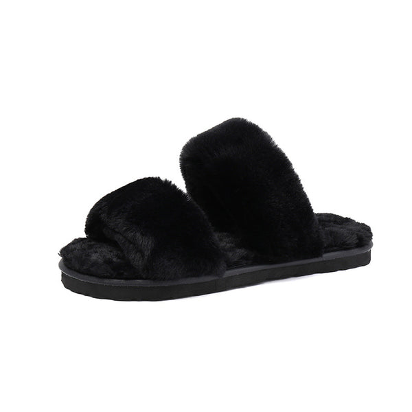 Pantuflas de Invierno Coreanas con Suela Gruesa y Forro de Lana - Image 9