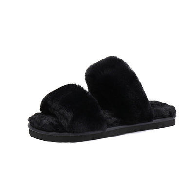 Pantuflas de Invierno Coreanas con Suela Gruesa y Forro de Lana - Image 9