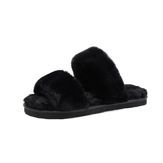 Pantuflas de Invierno Coreanas con Suela Gruesa y Forro de Lana - Image 9