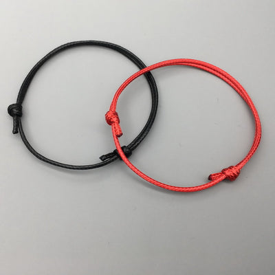 Joyería para Pies Bicolor en Negro y Rojo - Image 3