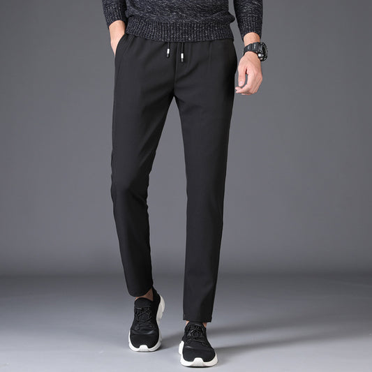 Pantalones Casuales Slim Fit para Primavera y Verano
