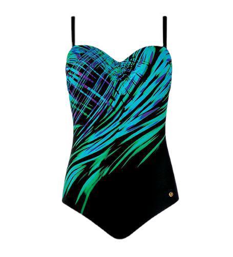 Traje de Baño Enterizo Multicolor Talla Grande - Estilo Europeo y Americano - Image 2