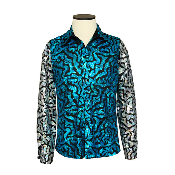 Camisa Brillo Tigre Estampada - Image 9