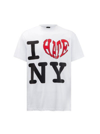 Camiseta Blanca de Verano para Hombre con Estampado de Letras - Image 6
