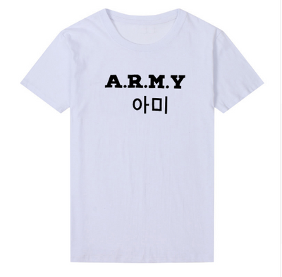 Camiseta A.R.M.Y Unisex con Letras Digitales - Estilo Urbano Casual - Image 8