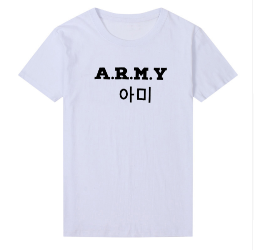 Camiseta A.R.M.Y Unisex con Letras Digitales - Estilo Urbano Casual - Image 8