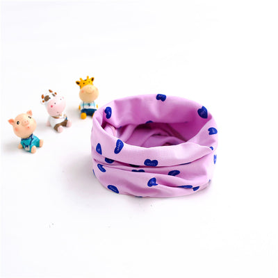 Bufanda Infantil de Algodón Estampada Cálida - Image 8