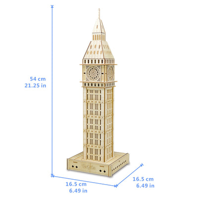 Puzzle 3D de Madera - Modelo DIY Armable - Image 3