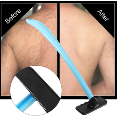 Depilador Manual de Espalda con Mango Extensible - Removedor de Vello Corporal