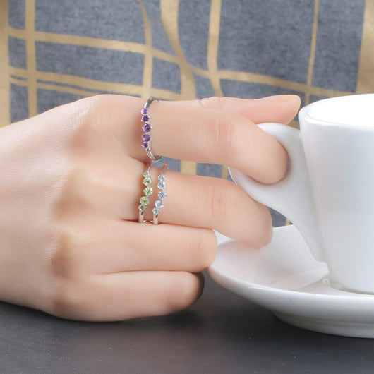Anillo de Diseño Minimalista Efecto Viento Frío Premium - Image 10