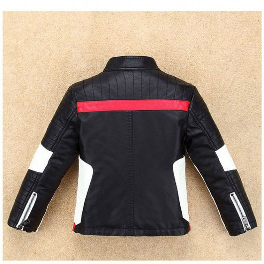 Chaqueta de Cuero Grueso para Niño - Diseño Elegante y Duradero - Image 10