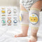 Protectores de Rodillas y Codos para Bebé - Set de Accesorios con Diseño Infantil