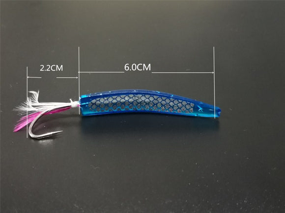 Anzuelos Artificiales de Plástico para Pesca