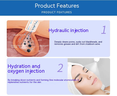 Dispositivo de Belleza Ultrasónico con Burbujas de Hidrógeno y Oxígeno 6 en 1 - Image 16