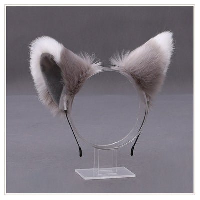 Orejas de Zorro Lolita de Peluche Hecho a Mano Estilo Japonés - Image 7