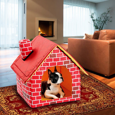 Casa Villa para Gatos con Arenero Integrado - Image 3