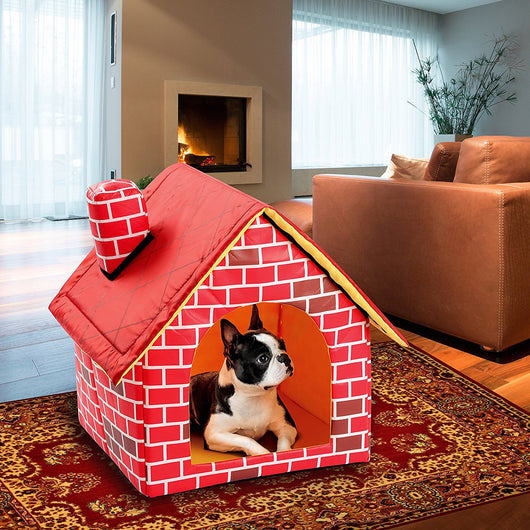 Casa Villa para Gatos con Arenero Integrado - Image 3