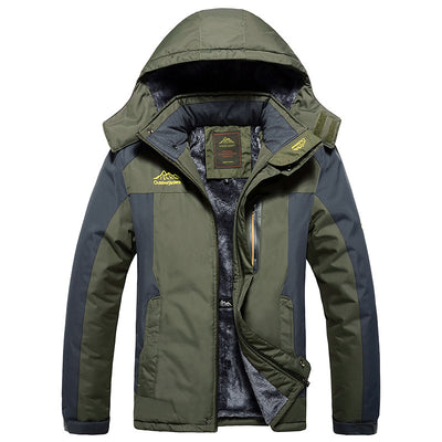 Chaqueta Térmica Impermeable con Capucha para Montaña - Image 23